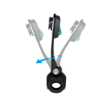 X-Guard Small Tube Mount A+ // Black