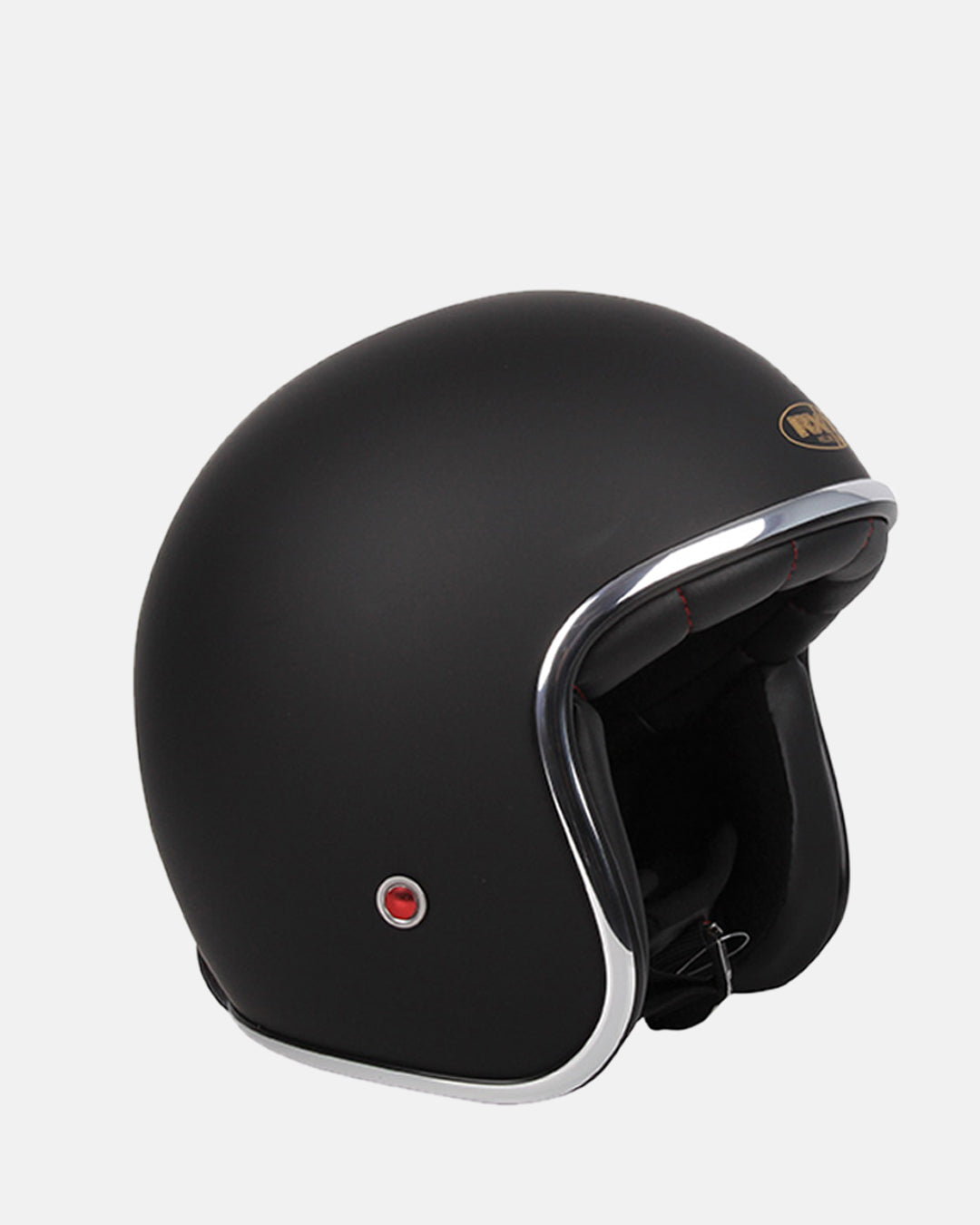 Matte black motorbike helmet sales