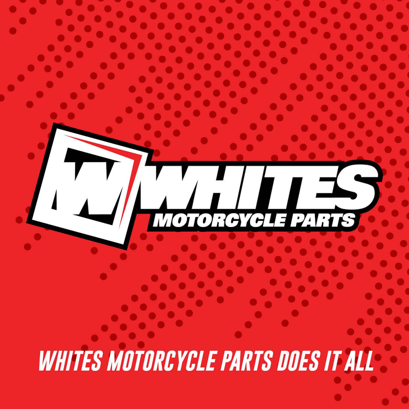 Whites Aprilia Habana Mirrors Left // Chrome