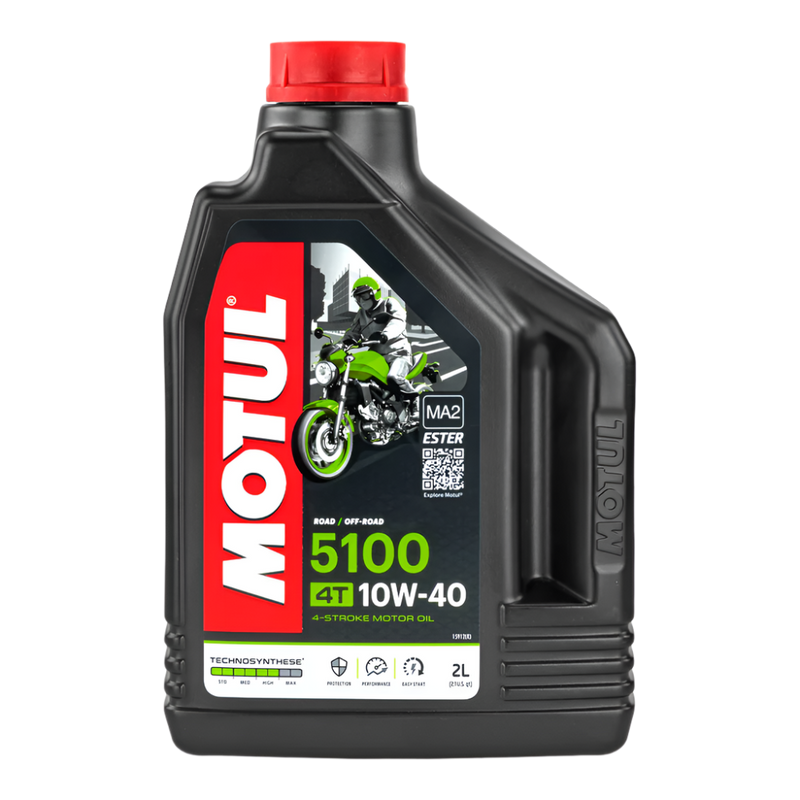 Motul 5100 Semi Synthetic Motorcycle Oil 4T 10W-40 // 2L