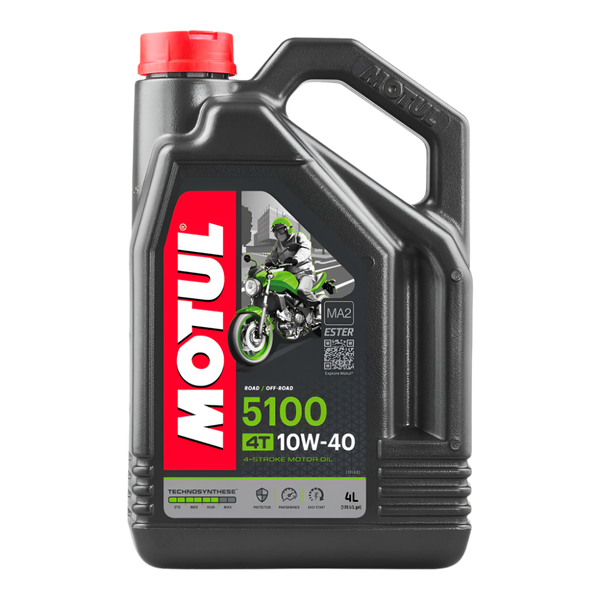 Motul 5100 Semi Synthetic Motorcycle Oil 4T 10W-40 // 4L