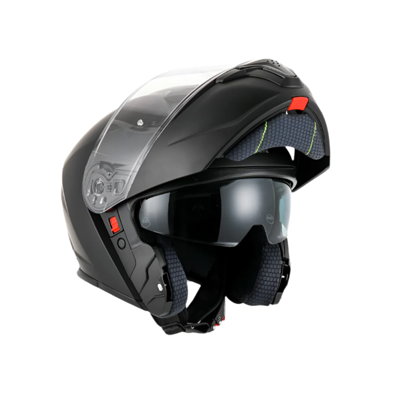 flip up motorcycle helmets australia RXT 918 Flip-Up // Matte Black – Cyclecraft Motorcycles