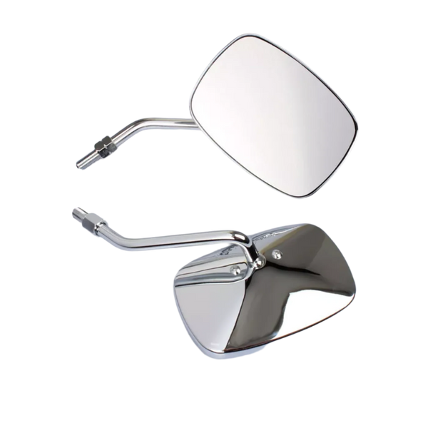 Whites Aprilia Habana Mirrors Right // Chrome