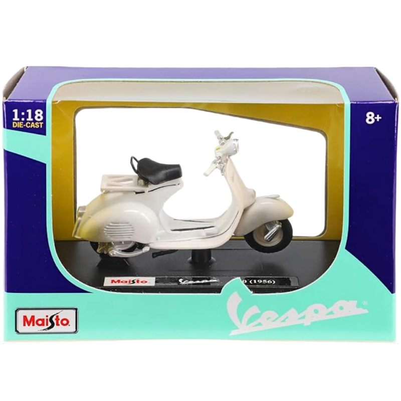 Maisto Vespa 150 (1956) 1:18 Die-Cast Model // White
