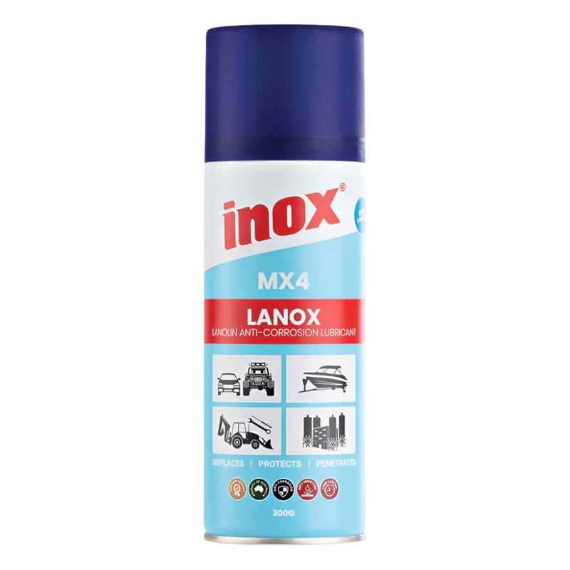 Inox MX4 Lanox Aerosol Lubricant // 300g Cyclecraft Motorcycles Inox MX4 Lanox Aerosol Lubricant // 300g Cyclecraft Motorcycles