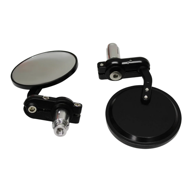 Whites Bar-End Mirrors (Pair) // Black