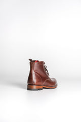 Belo - Mens Brown Leather Boots MERLA MOTO