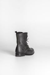 Estrada - Womens Black Leather Boots MERLA MOTO